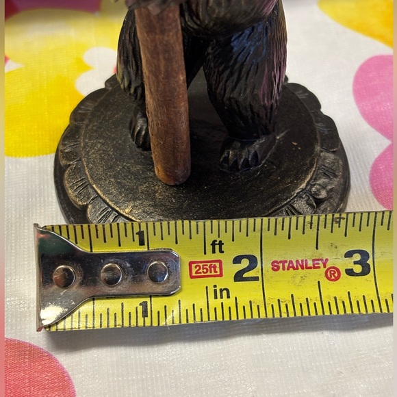 Estate Black Forest Bear Pencil Holder Vintage/Antique - Picture 5 of 13